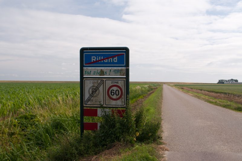 Leaving Rilland sign