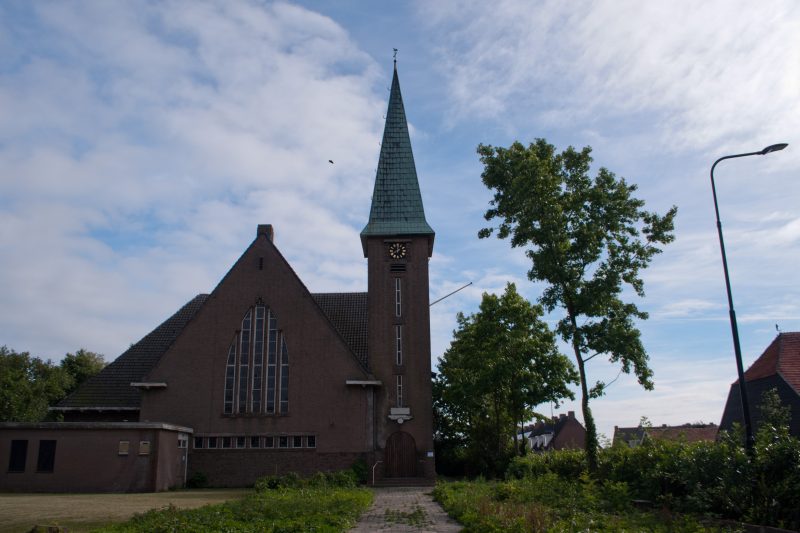 Abandoned church in Rilland